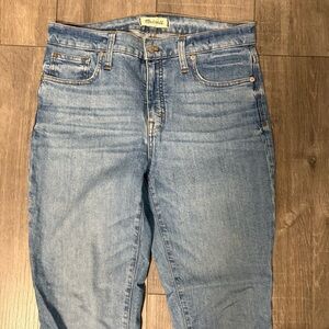 Madewell 9” High Rise Skinny Jeans Light Wash Size 29